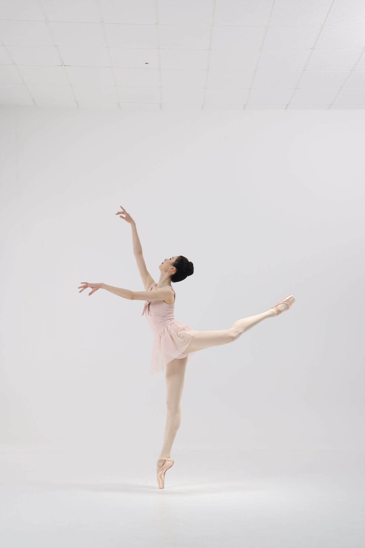 Porcelain Pink Mesh Back Ballet Leotard product image 6
